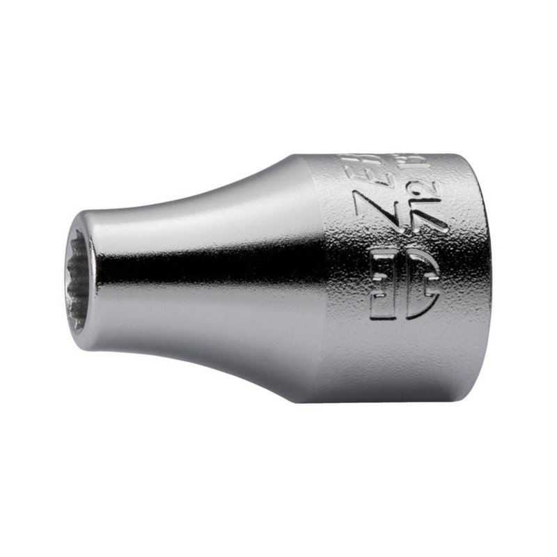 Zebra Powerdriv 1/2 in Short Square Socket 17mm